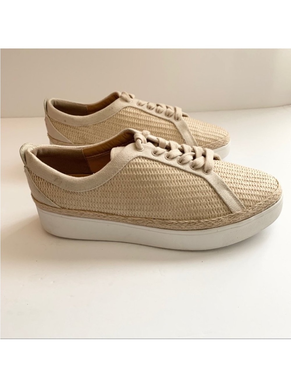 FitFlop Rally Basket Weave Sneakers Size 6.5 - Picture 2 of 6